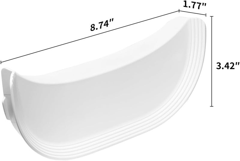 PETKIT Elevated Entrance Fence for PuraMax Self-Cleaning Cat Litter Box, Anti-Leak Urine and Litter Baffle for Puramax 2 and Purobot Max Pro, Increase Threshold for Automatic Litter Box, Less Mess - Image 5